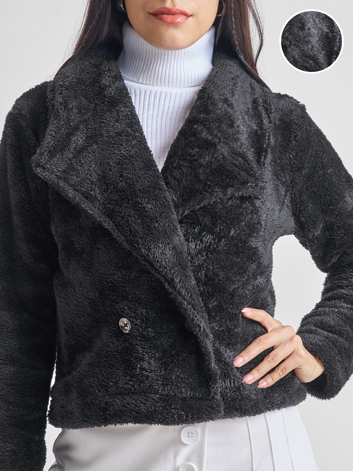 Image of Tokyo Talkies Full Sleeve Solid Women Jacket