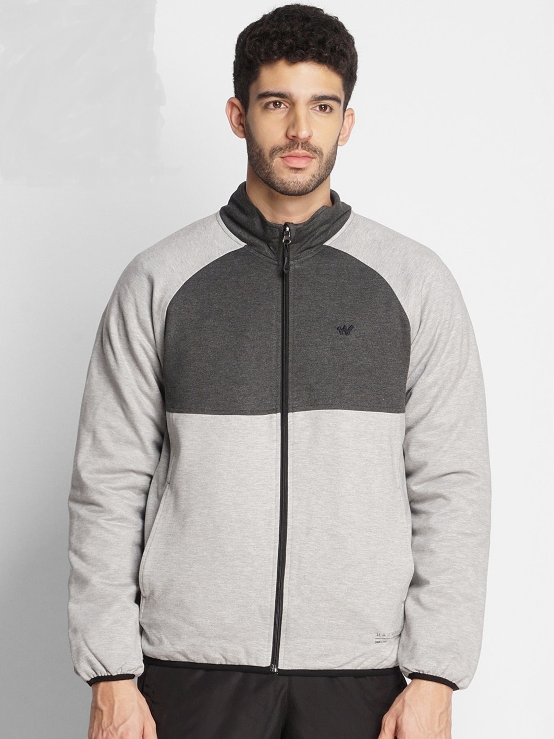 Image of Wildcraft Men Colorblock Quilted Jacket