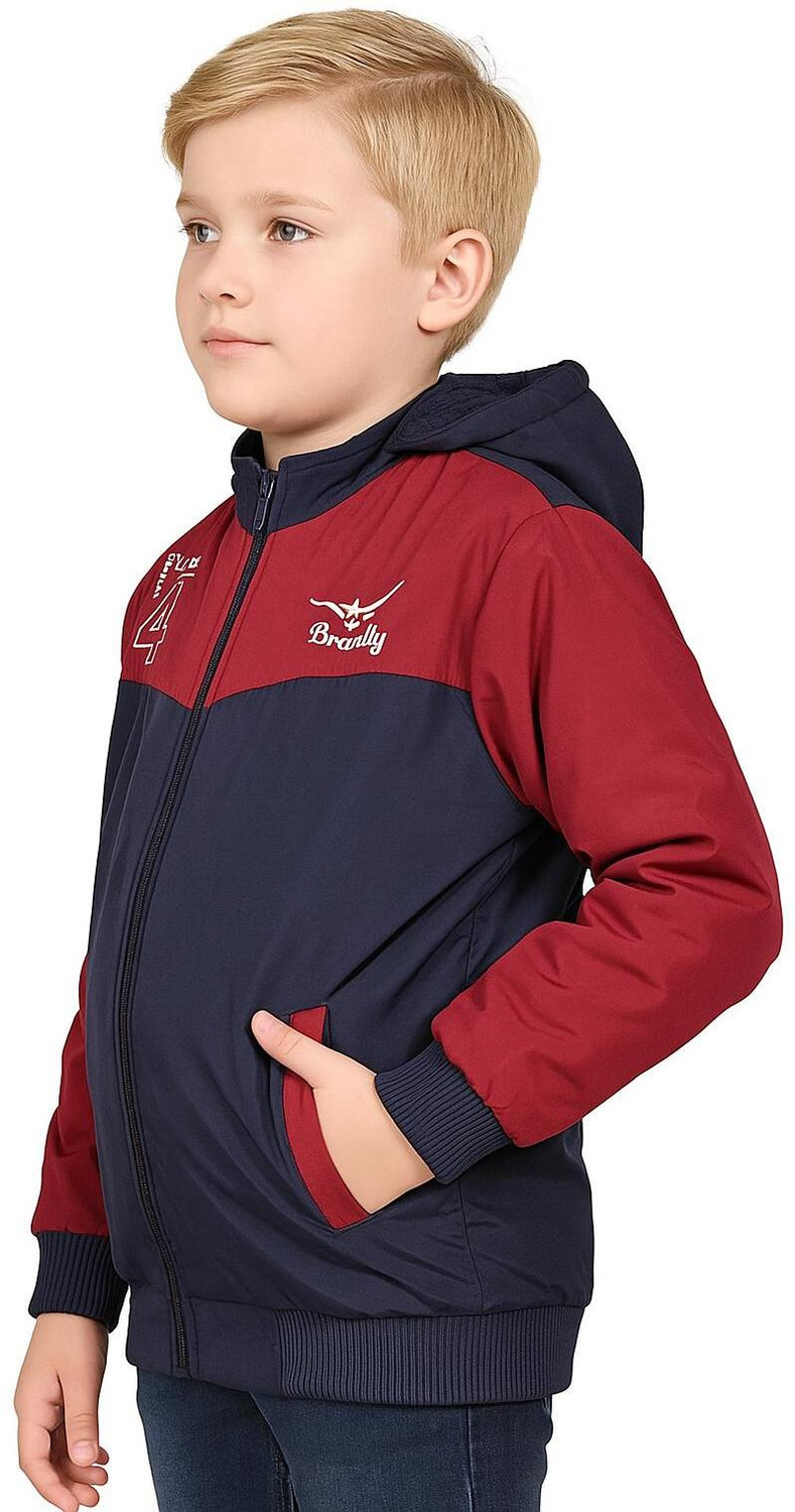Image of QB CLUB Full Sleeve Colorblock Boys Jacket