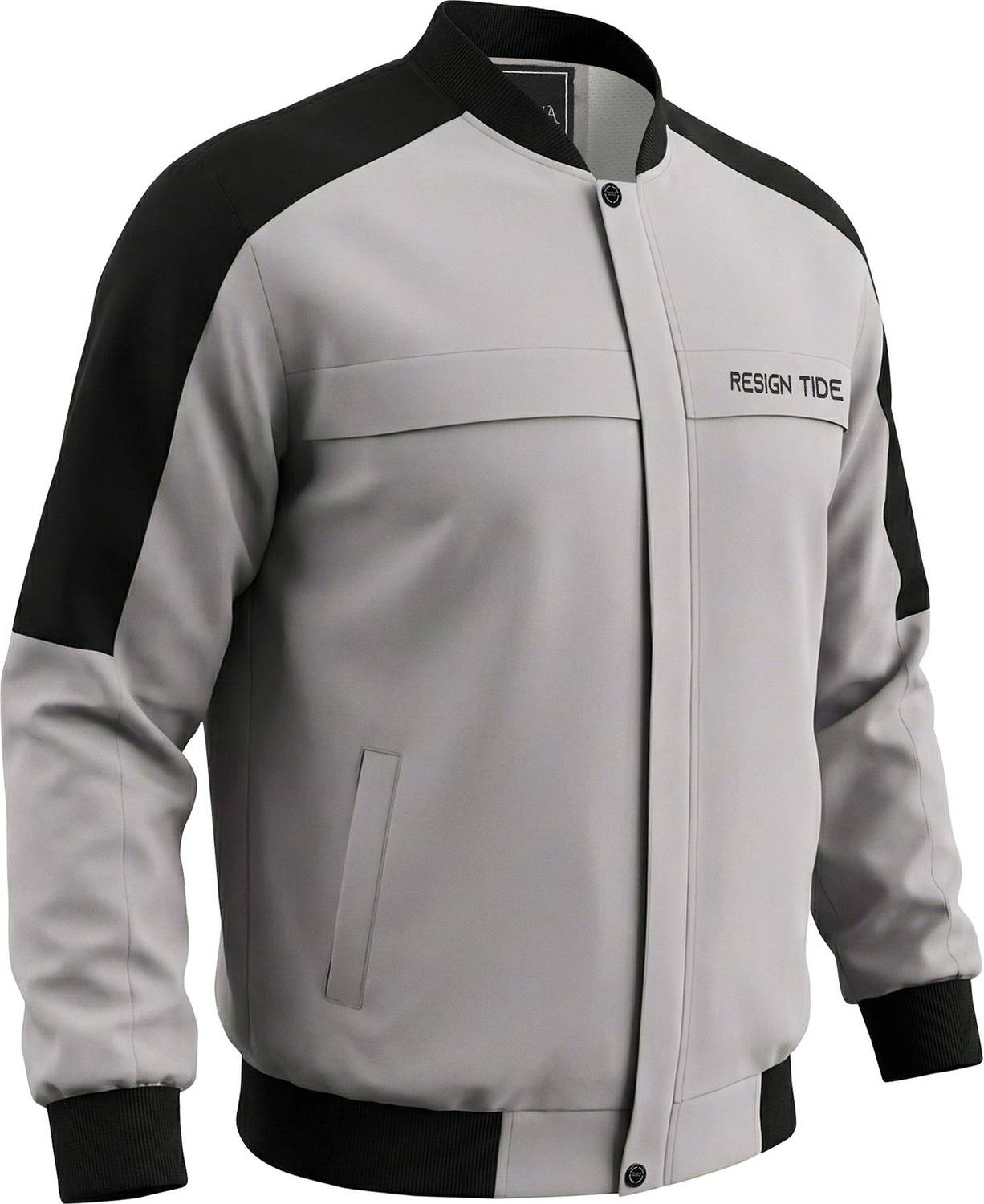 LIZBEE Full Sleeve Colorblock Men Jacket - Image 4