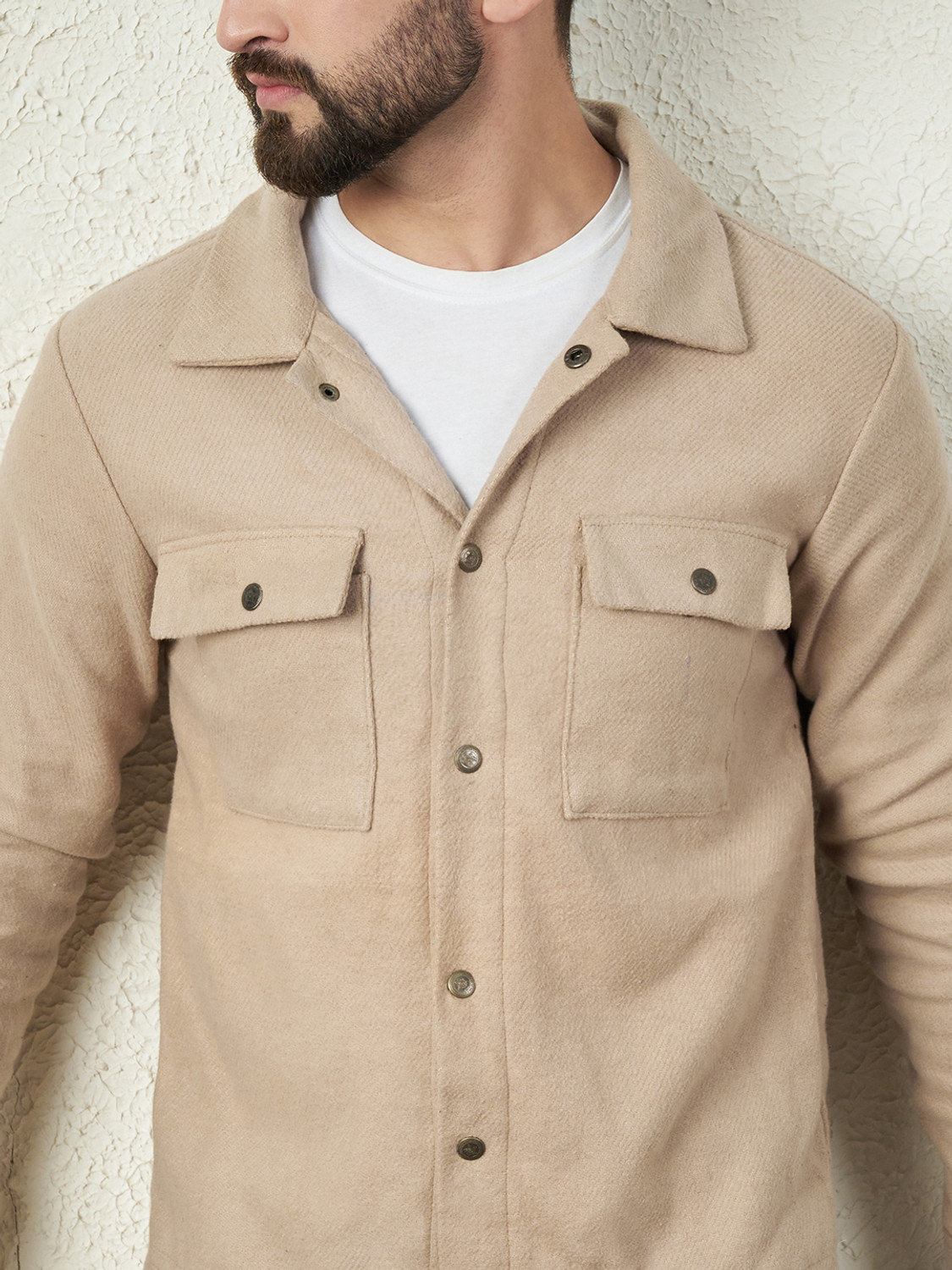 Image of Bigreams Full Sleeve Solid Men Jacket