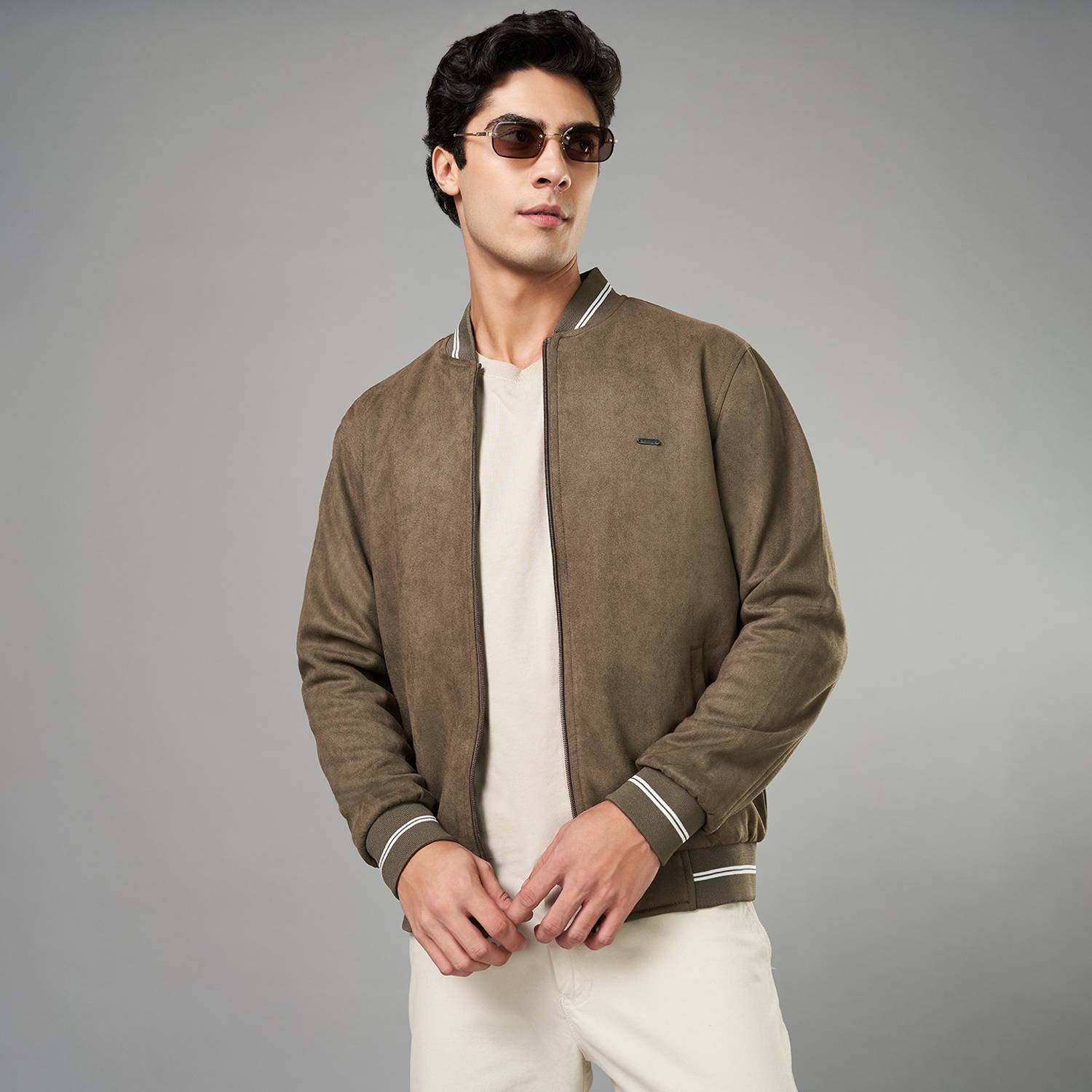 Byford by Pantaloons Full Sleeve Solid Men Jacket