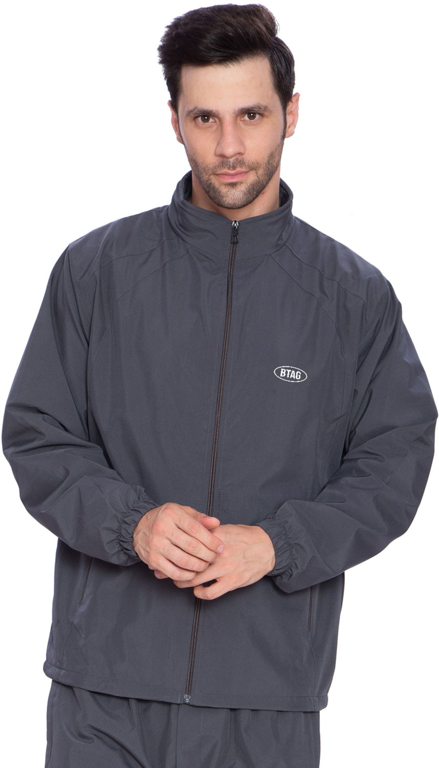 Image of Btag Full Sleeve Solid Men Jacket
