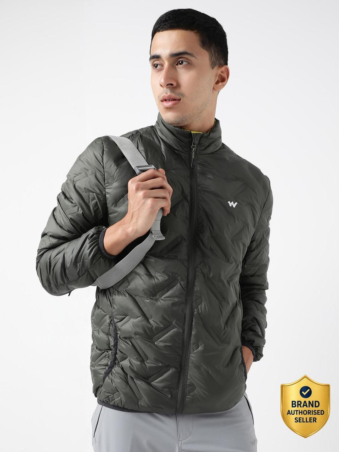 Image of Wildcraft Full Sleeve Solid Men Jacket