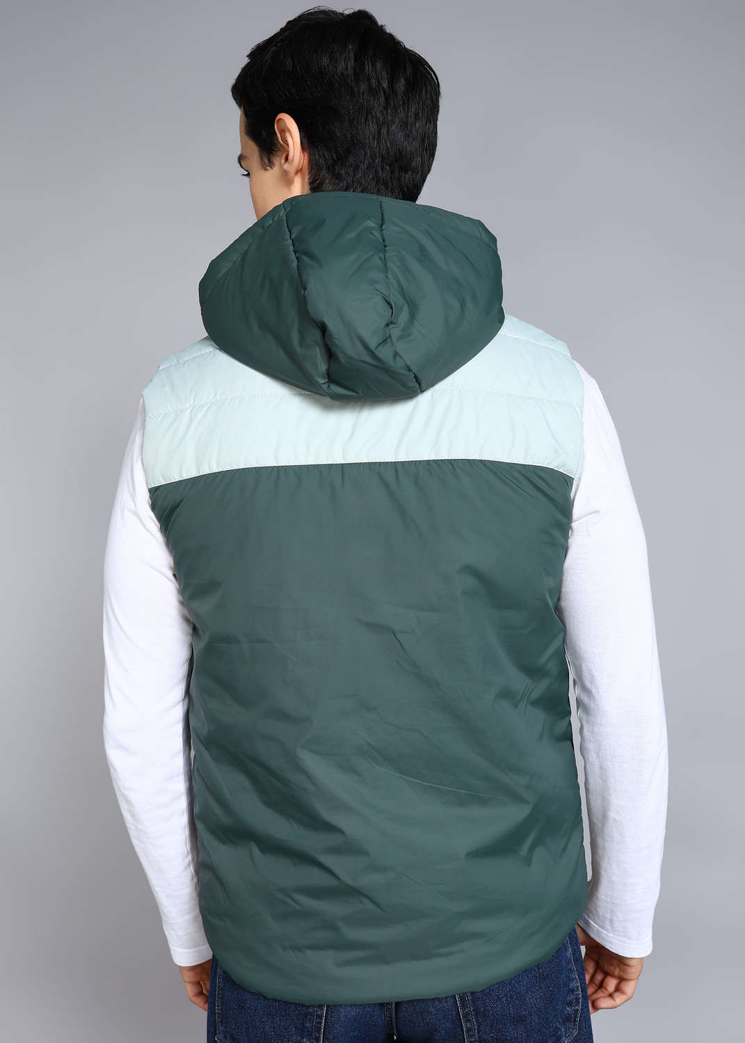 Image of METRONAUT Sleeveless Colorblock Men Jacket