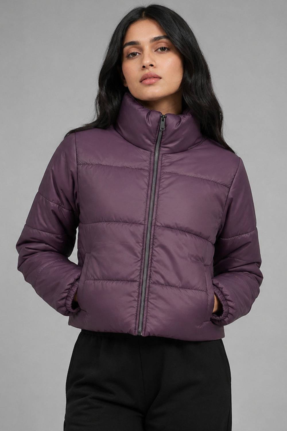 BAYSTREET Full Sleeve Self Design Women Jacket
