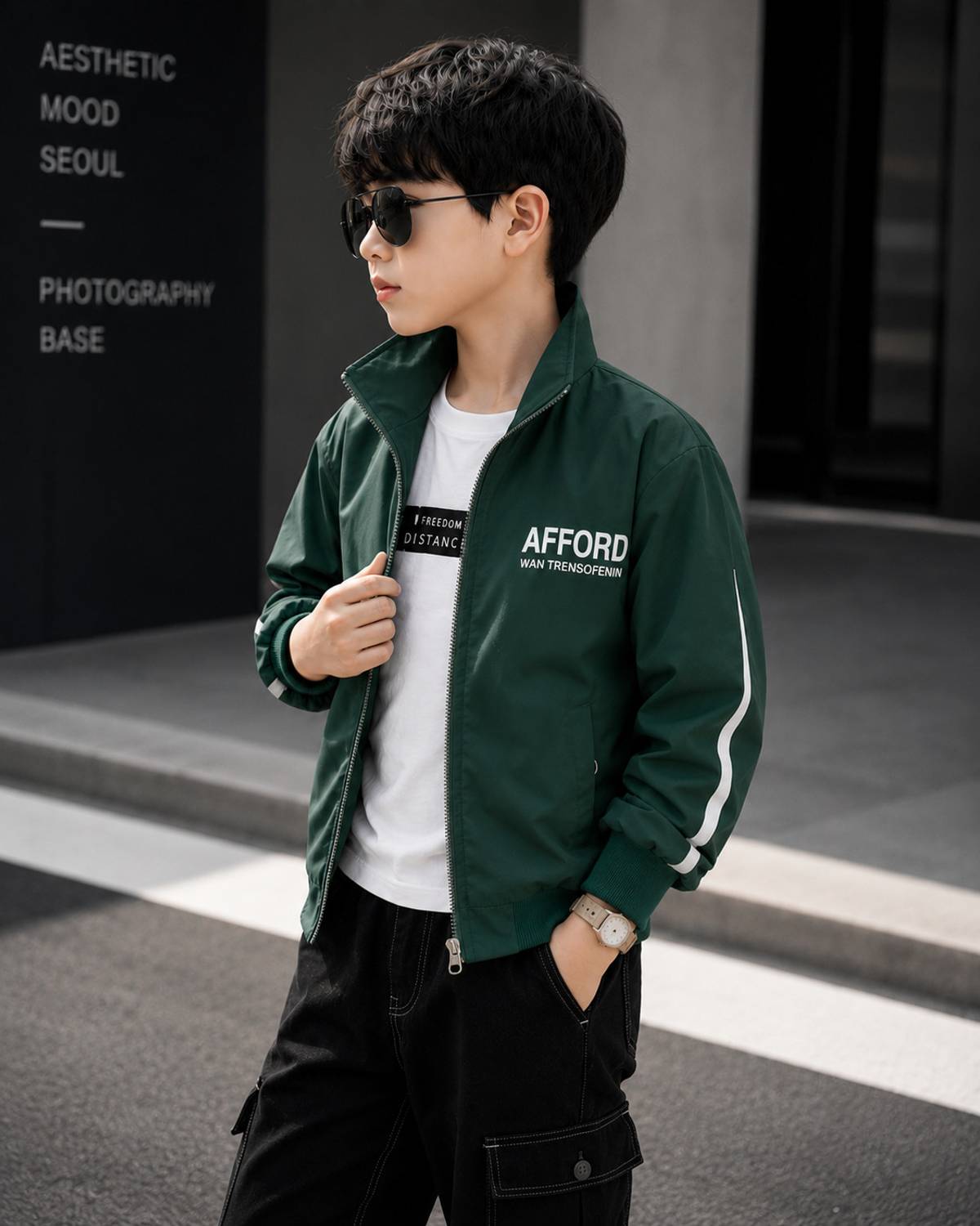 EEBZIL Boys Full Sleeve Printed Jacket - Image 3