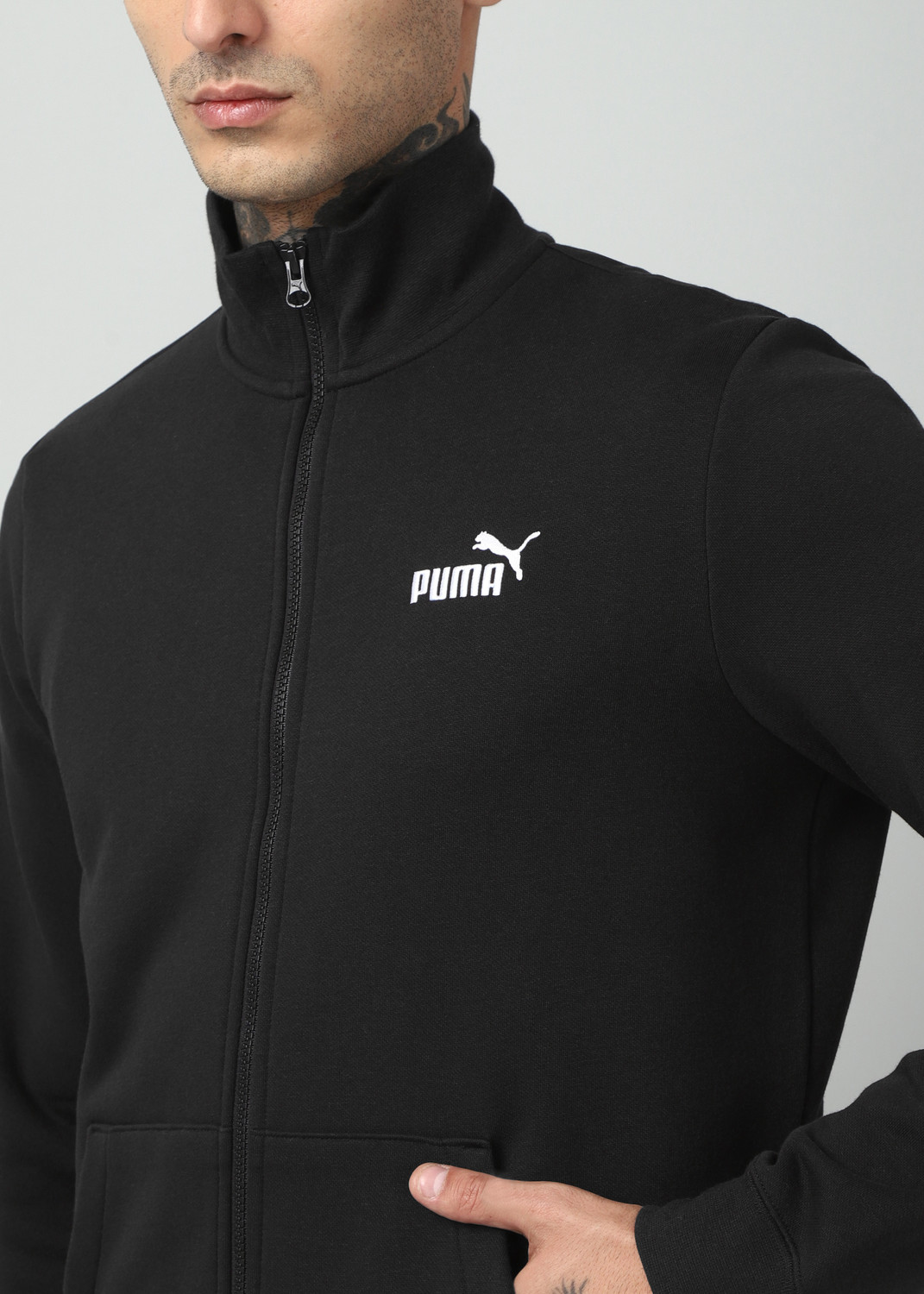 Image of PUMA Full Sleeve Solid Men Jacket