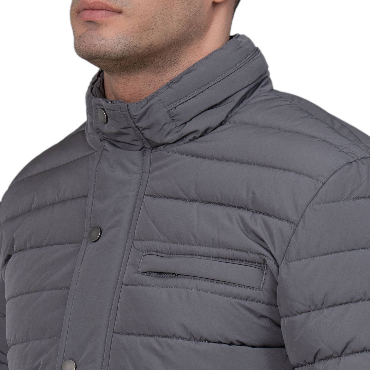 RED TAPE Men Red Full Sleeve Solid Jacket - Image 4