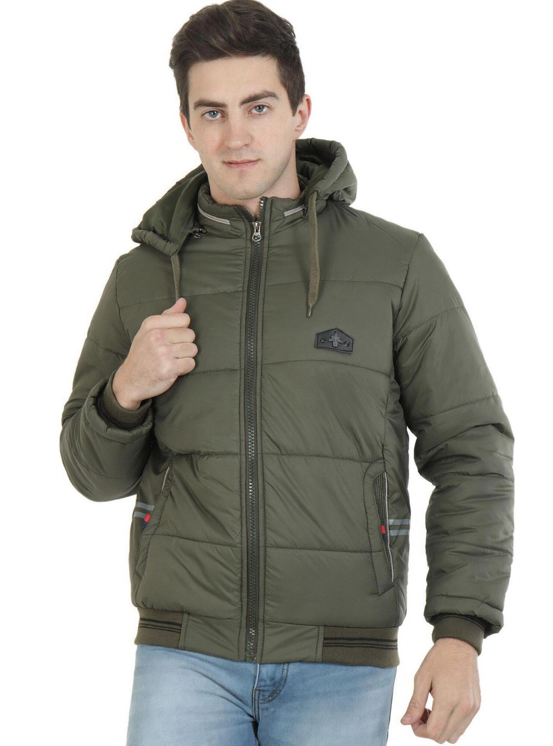 Image of Xohy Full Sleeve Solid Men Jacket