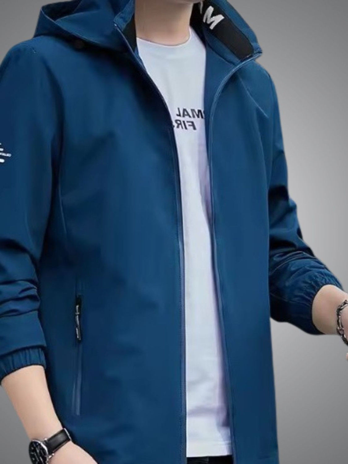 Image of HOLDIT Full Sleeve Solid Men Jacket