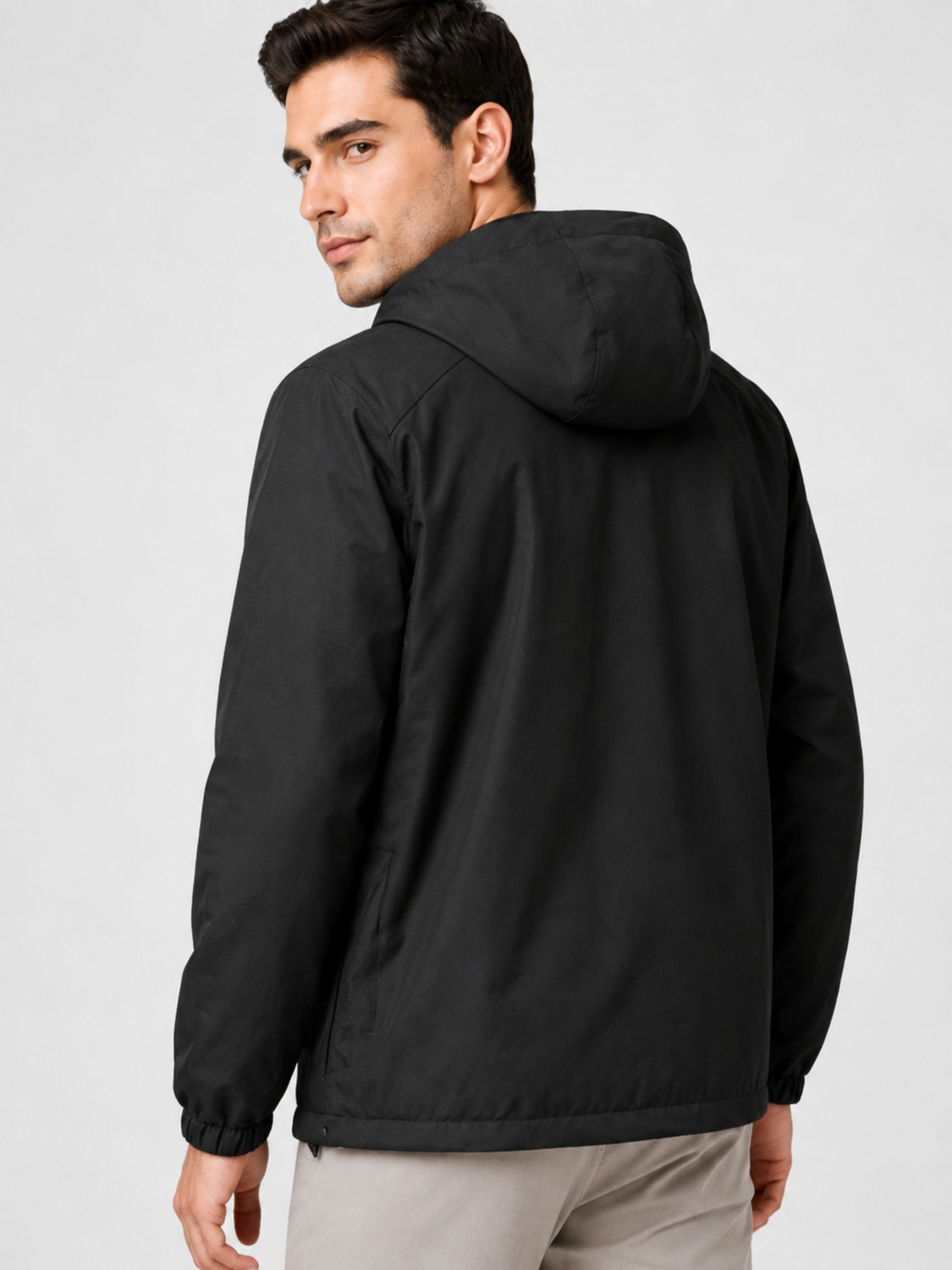 Image of Mia Fashion Full Sleeve Solid Men Jacket
