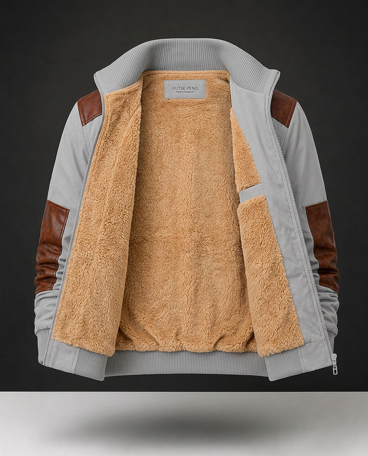 Image of FUTSE PENO Full Sleeve Colorblock Men Jacket