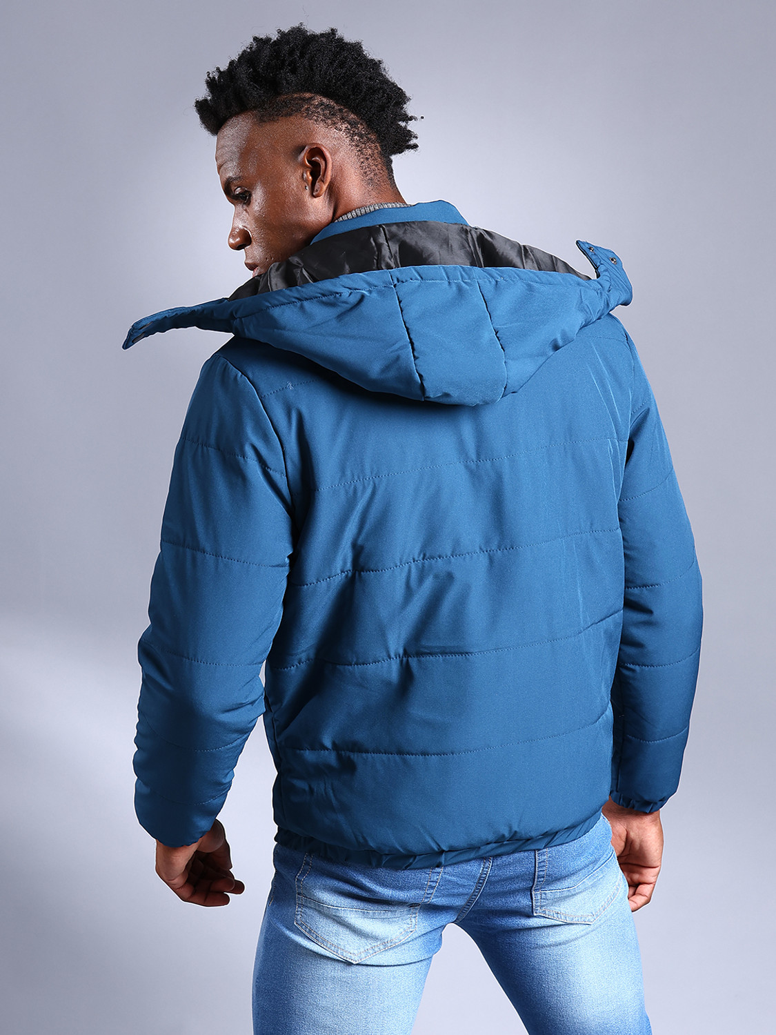 Image of The Indian Garage Co. Full Sleeve Solid Men Jacket