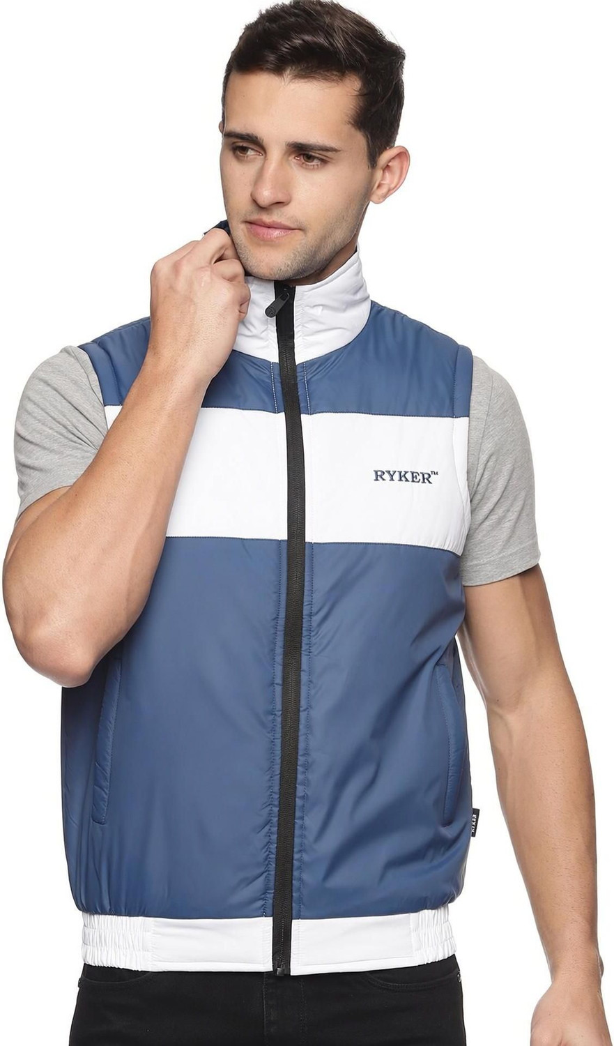 Image of Ryker Sleeveless Colorblock Men Jacket