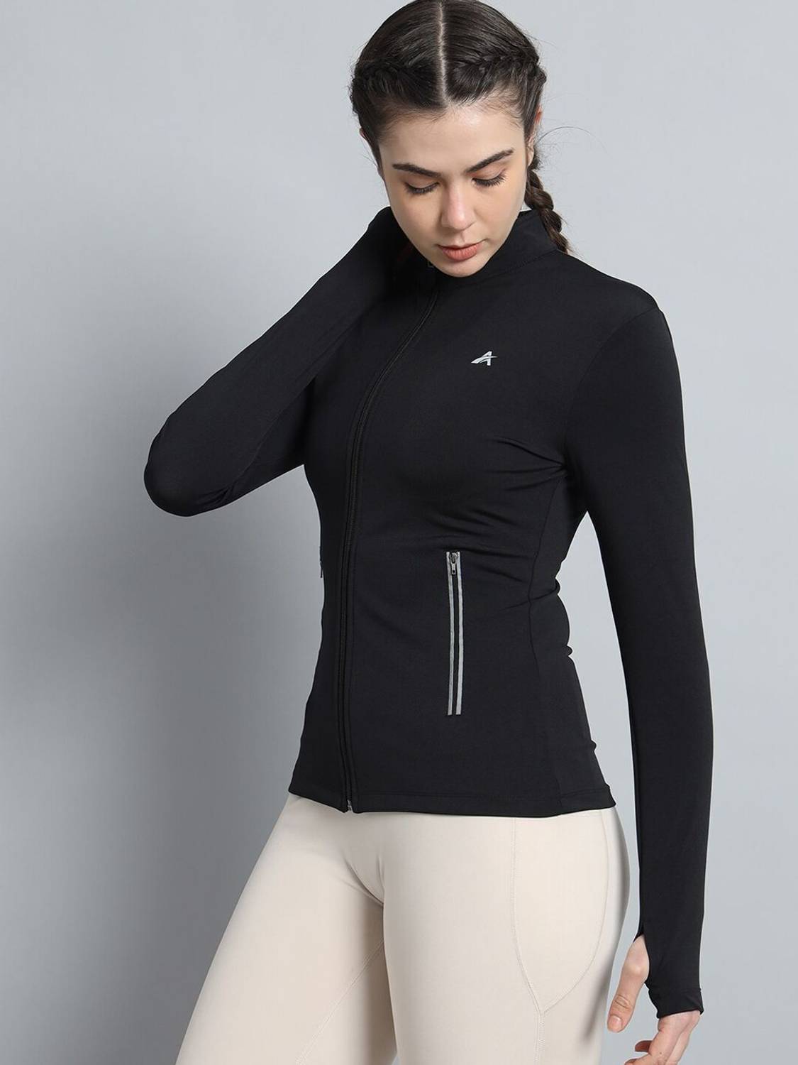 ATHLISIS Women Solid Sports Jacket - Image 5
