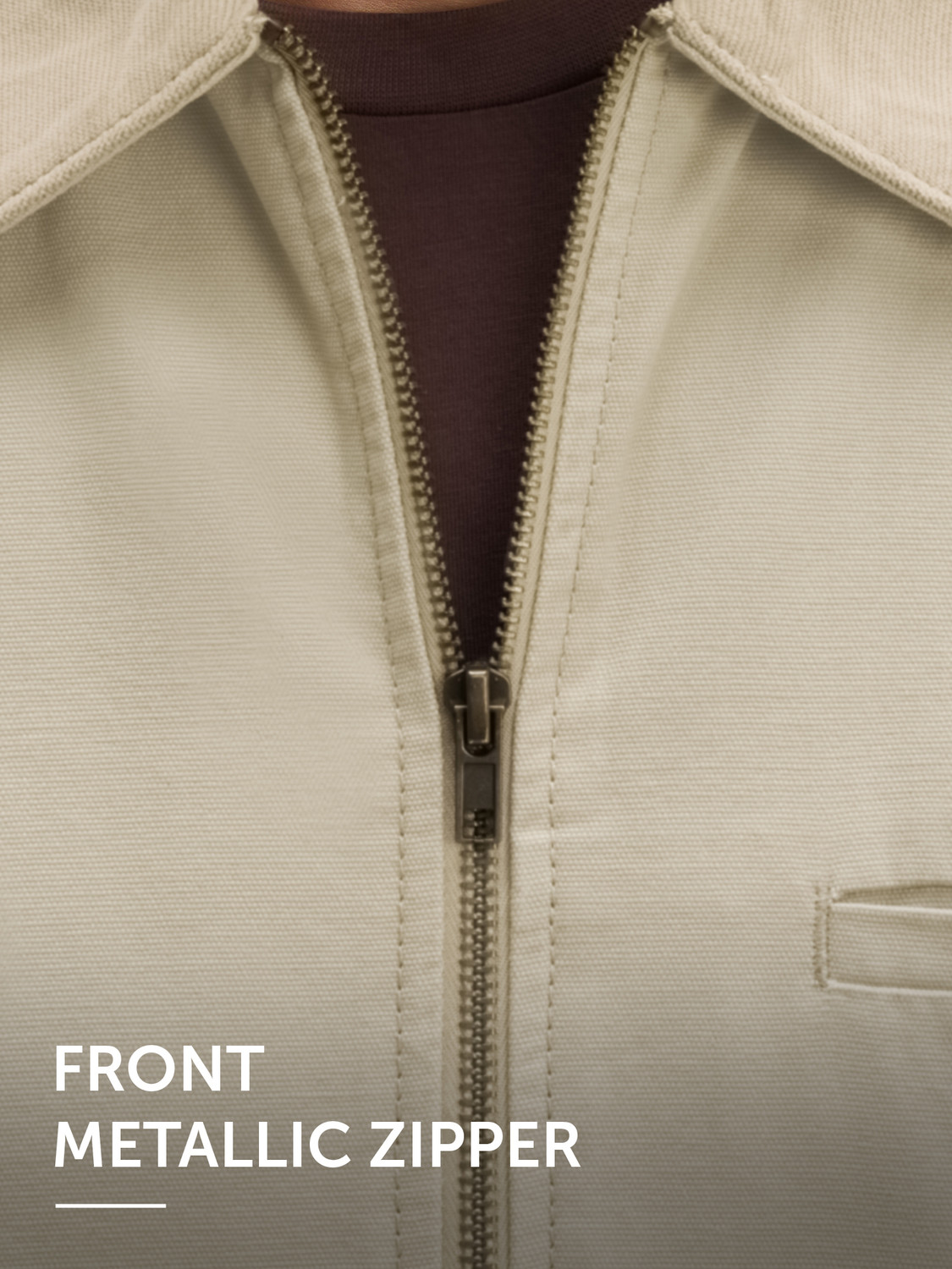 Image of XYXX Full Sleeve Solid Men Jacket