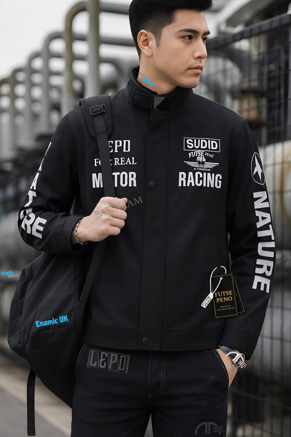 FUTSE PENO Full Sleeve Printed Men & Women Jacket