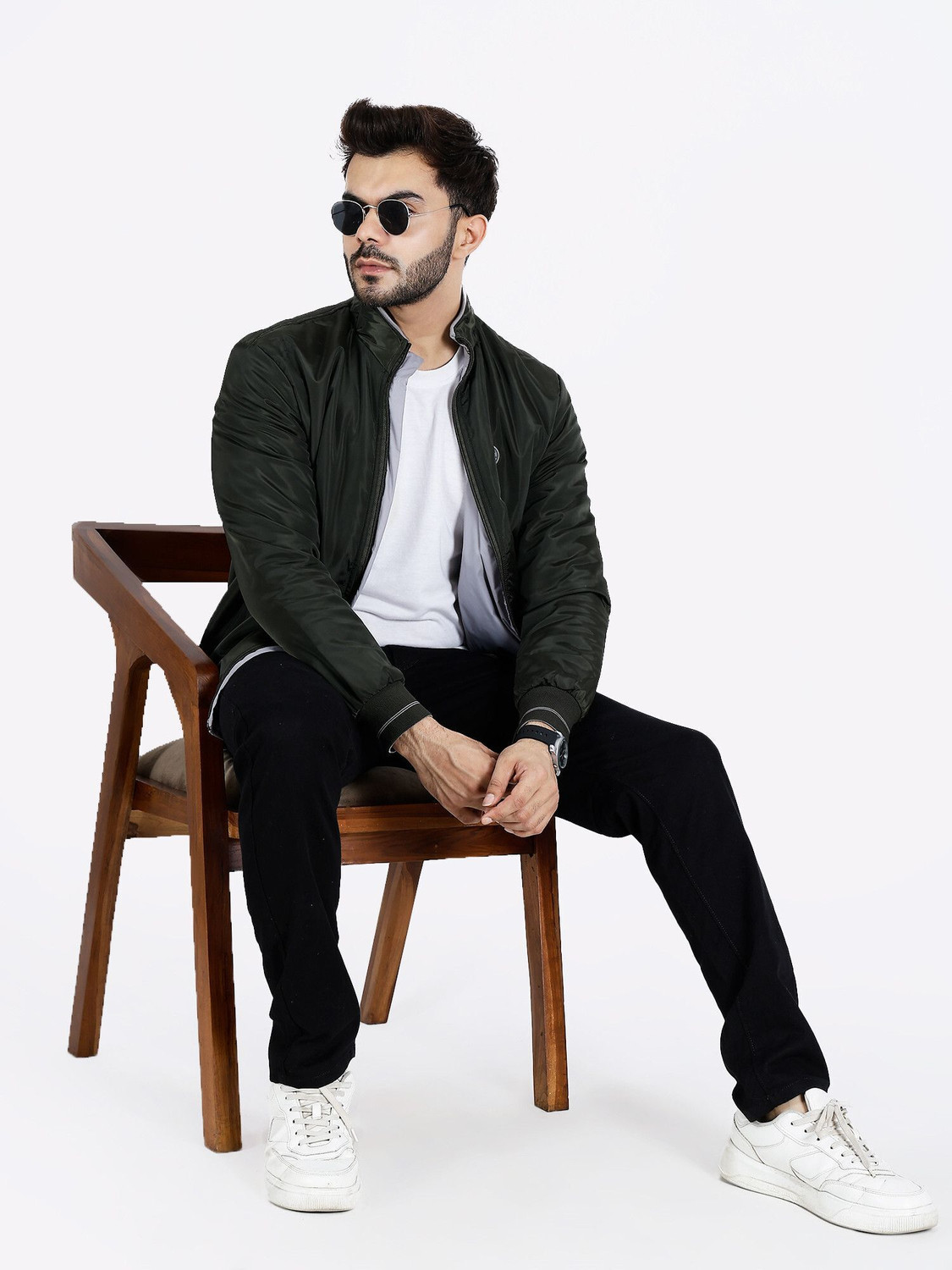 Image of Dollar Full Sleeve Solid Men Jacket