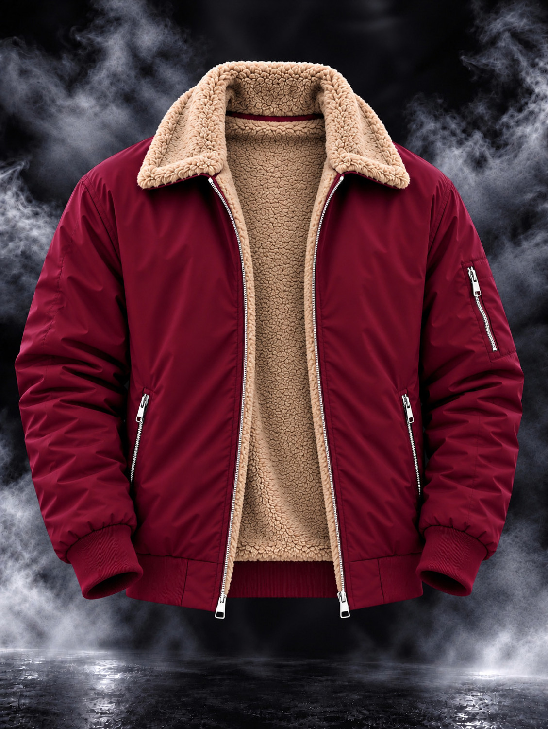 Image of ZEPPI Men Solid Casual Jacket