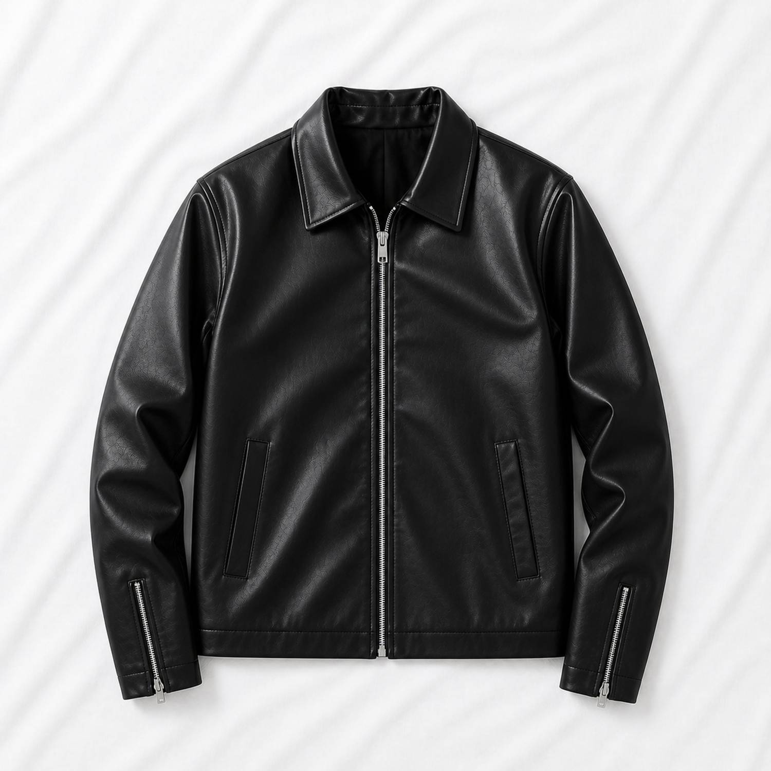 UrbanSkull Full Sleeve Solid Jacket - Image 3