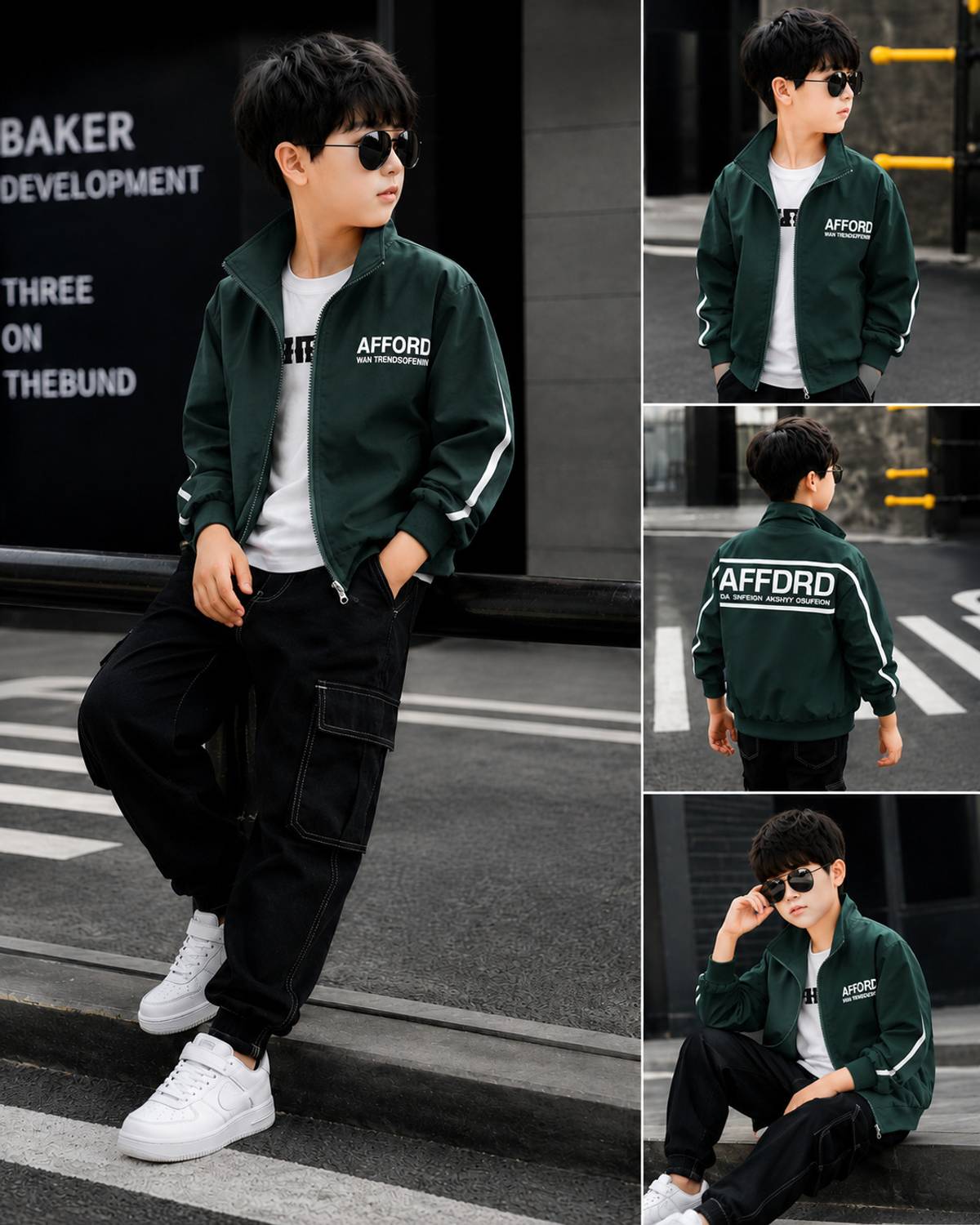 EEBZIL Boys Full Sleeve Printed Jacket - Image 5