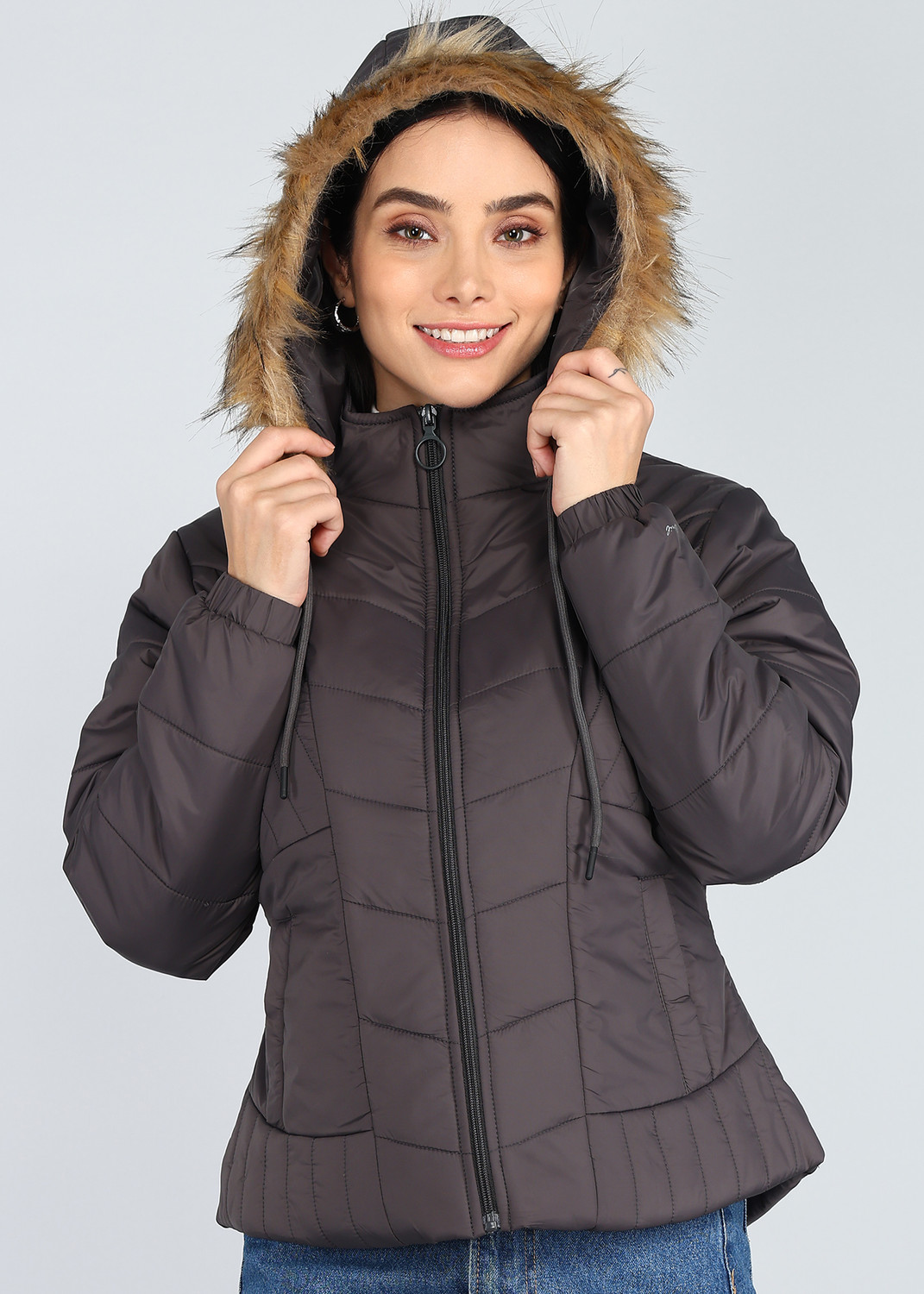 Image of Fort Collins Full Sleeve Solid Women Jacket