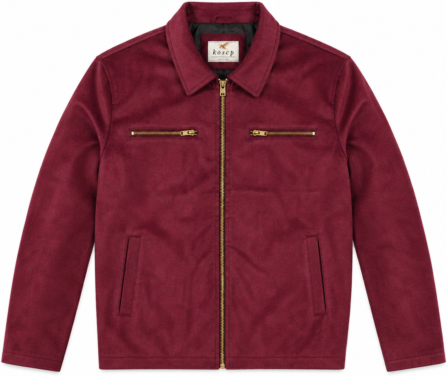 Image of Kesele Men Solid Biker /Riding Jacket