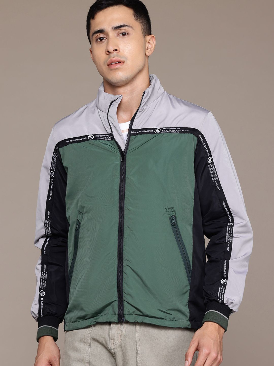 Image of Roadster Full Sleeve Printed Men Jacket