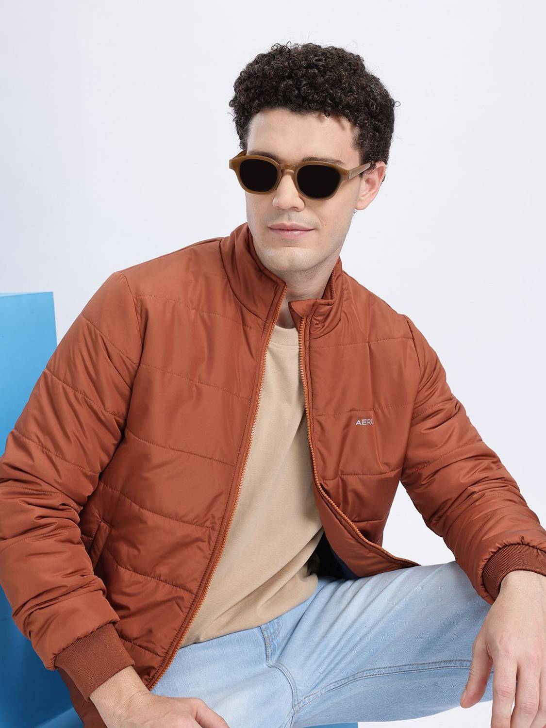 AEROPOSTALE Full Sleeve Solid Men Jacket