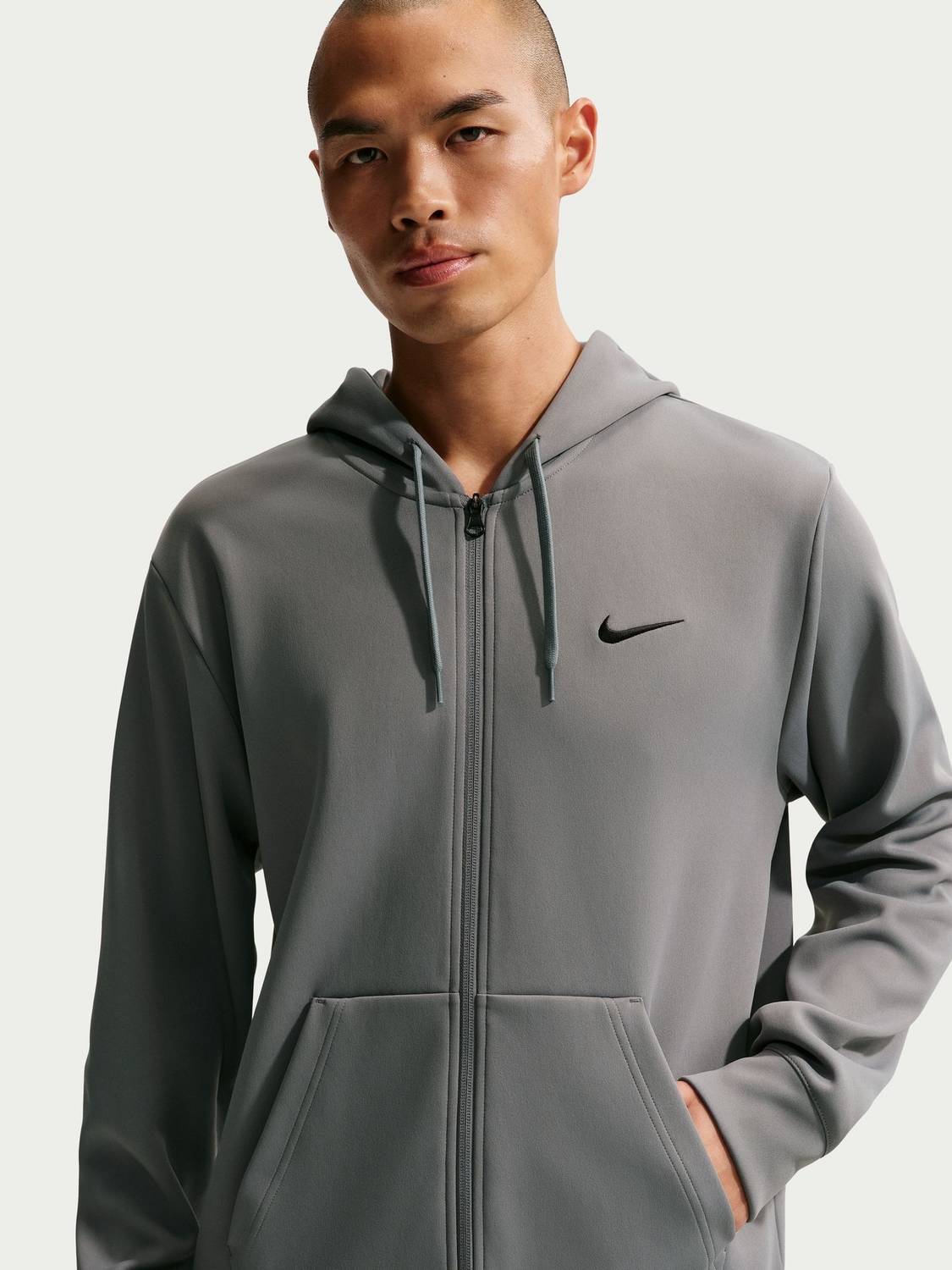 NIKE Full Sleeve Solid Men Jacket - Image 1