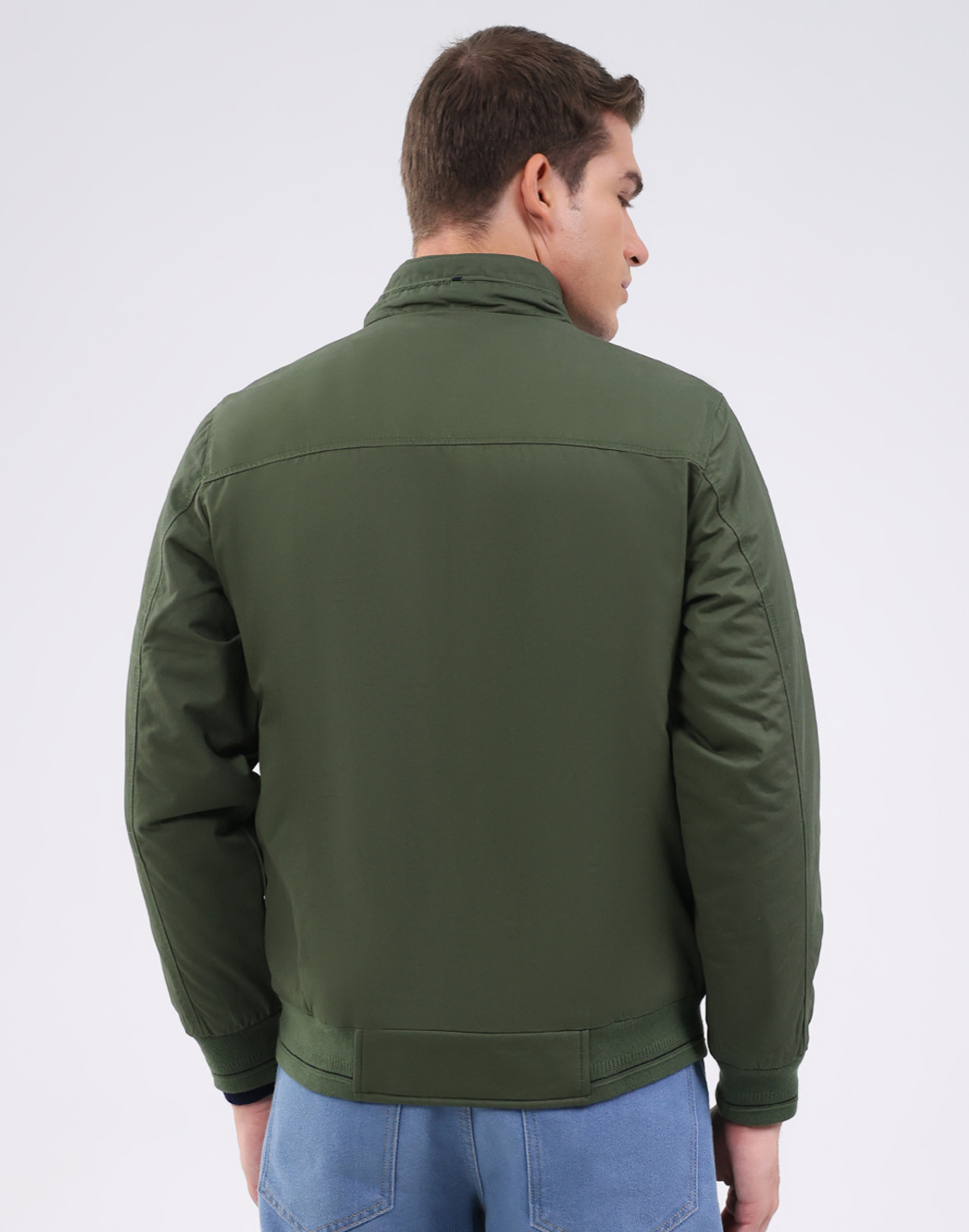 Image of MONTE CARLO Men Solid Casual Jacket