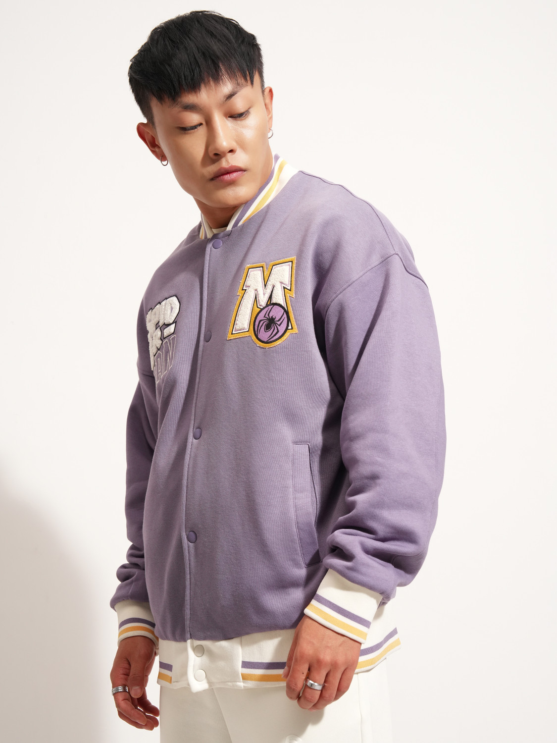 Image of HIGHLANDER Full Sleeve Printed Men Jacket