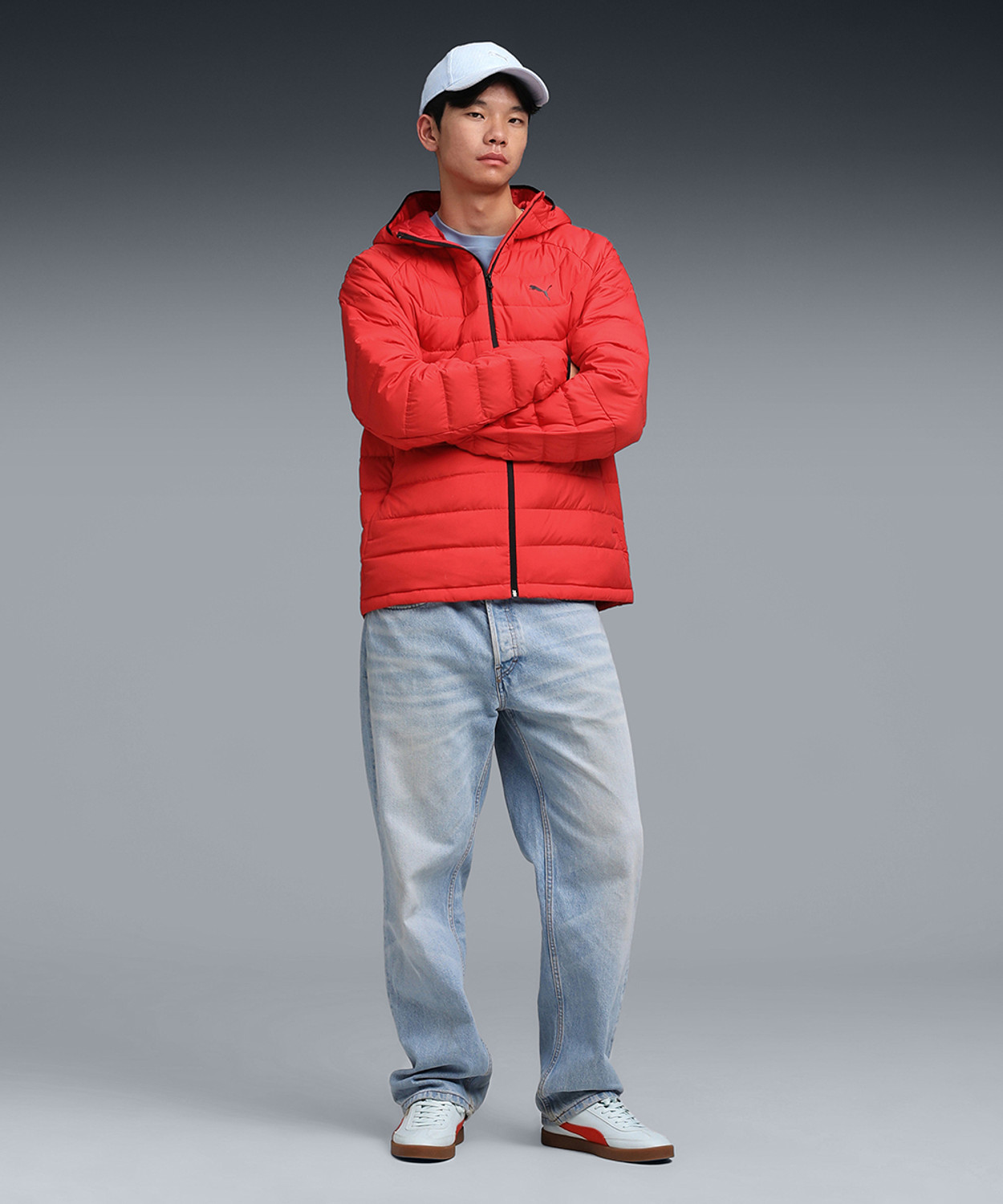 Image of PUMA Men Solid Casual Jacket
