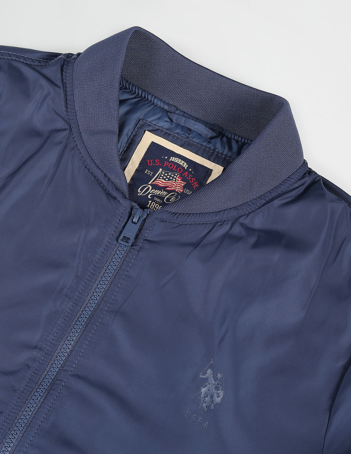 Image of U.S. POLO ASSN. Full Sleeve Solid Men Jacket