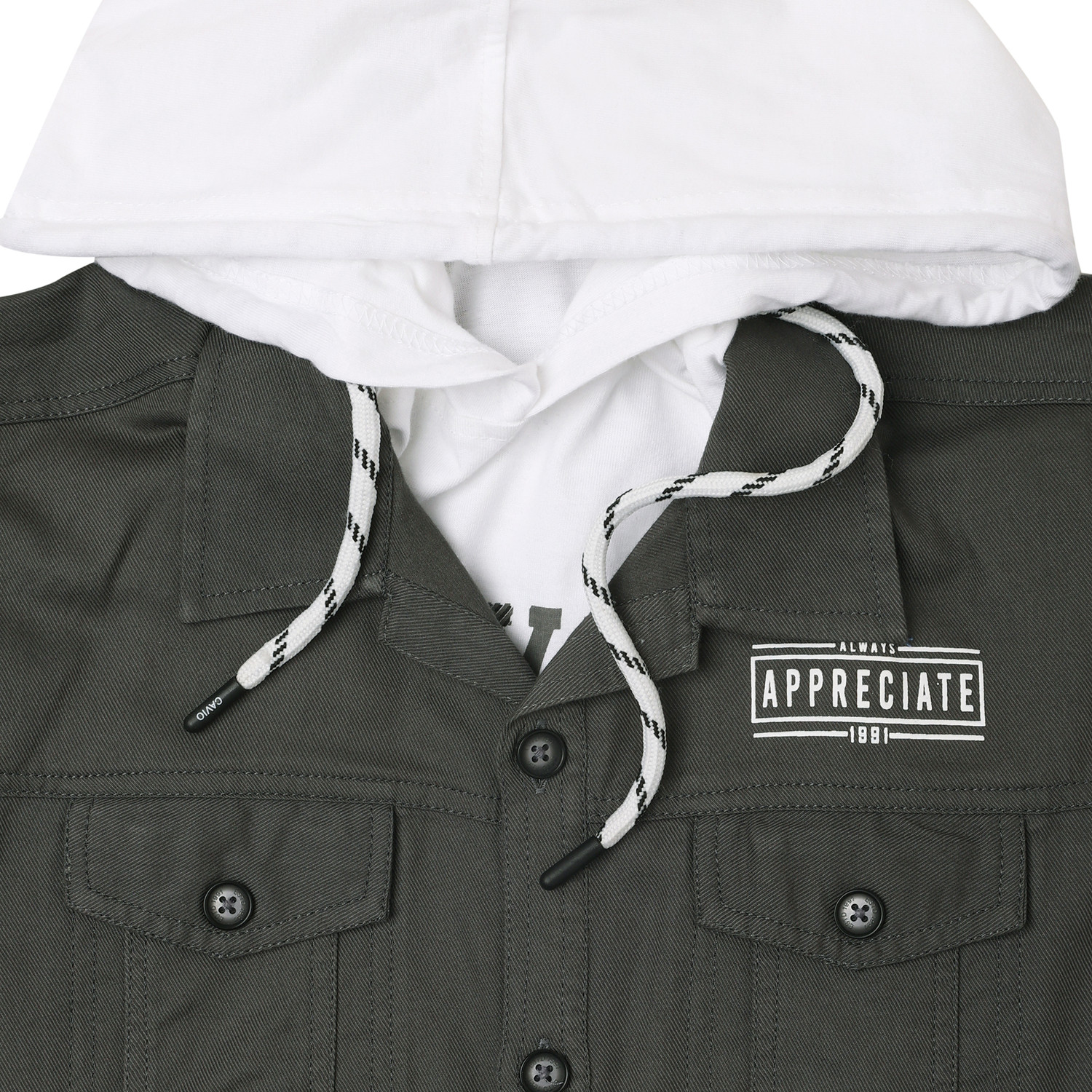 Image of CAVIO Full Sleeve Printed Boys Jacket
