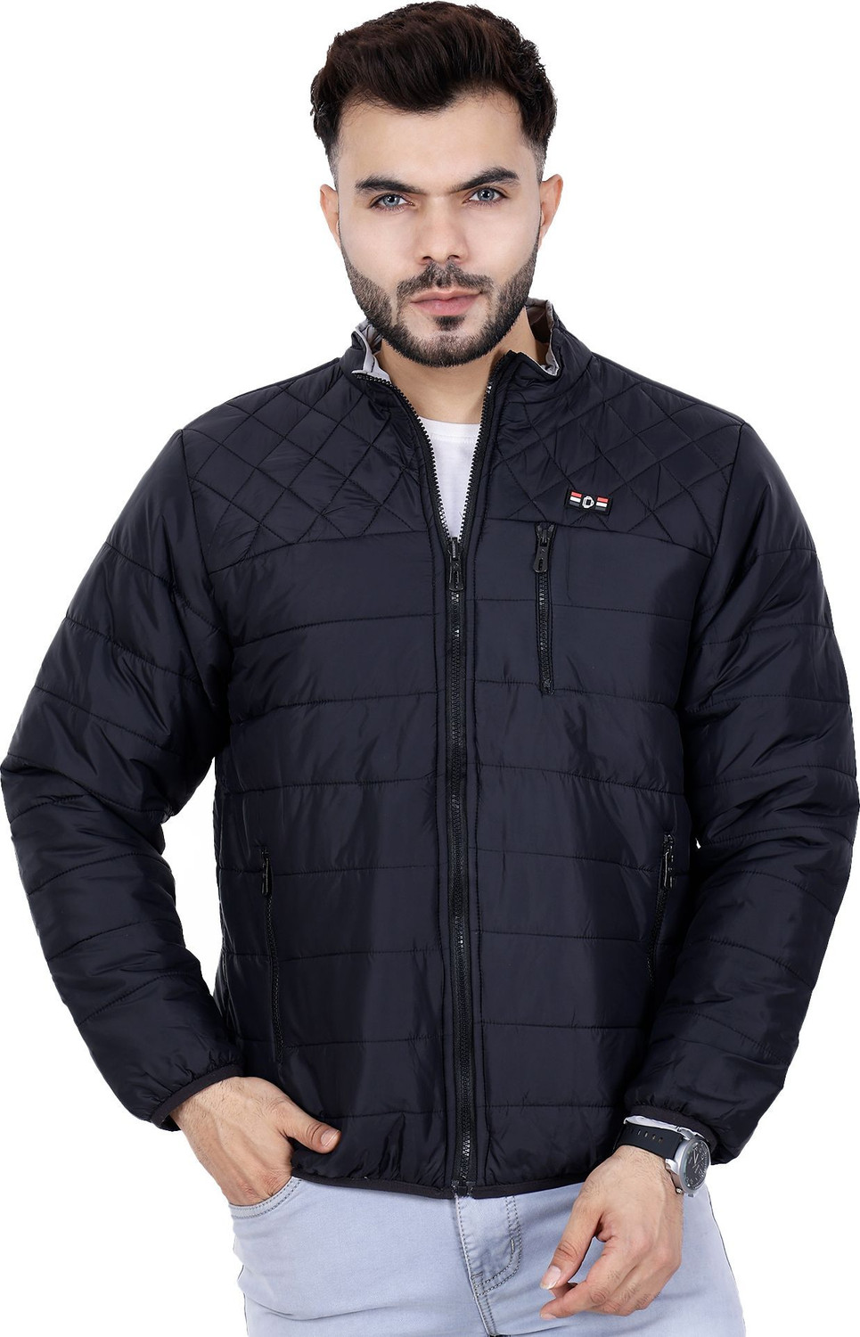 Image of Dollar Full Sleeve Solid Men Jacket
