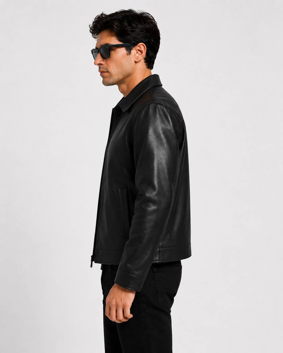 Zaraa Men's Solid Full Sleeve Jacket - Image 3