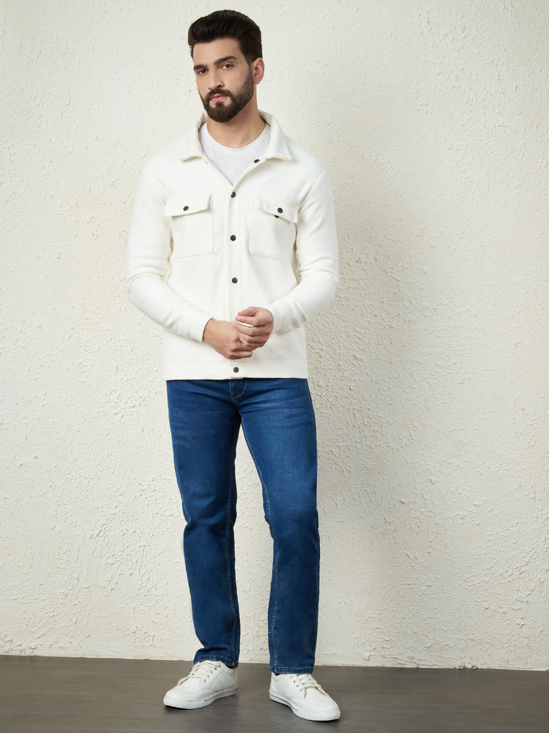 Image of Bigreams Full Sleeve Solid Men Jacket