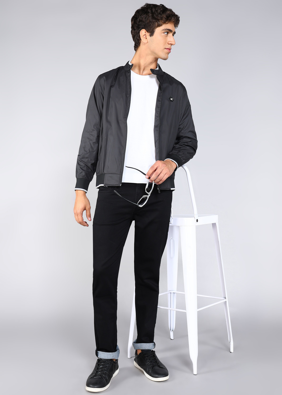Image of KILLER Men Solid Casual Jacket