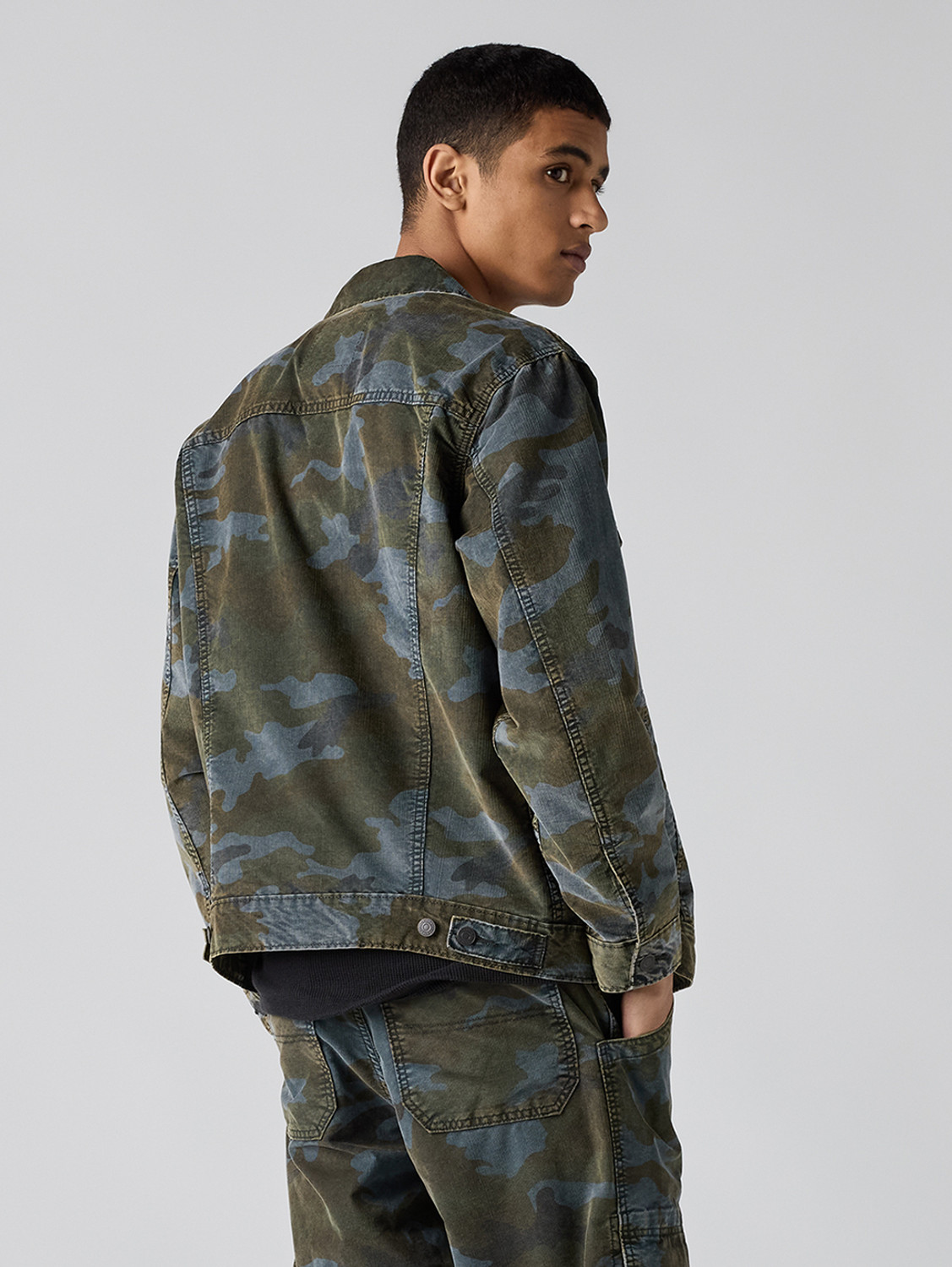 Image of LEVI'S Men Camouflage Jacket