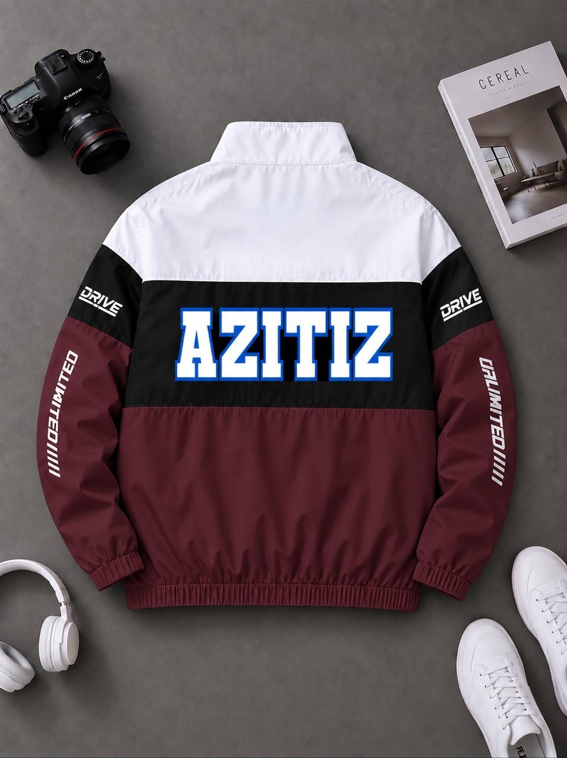 AZITIZ Full Sleeve Colorblock Men Jacket - Image 2