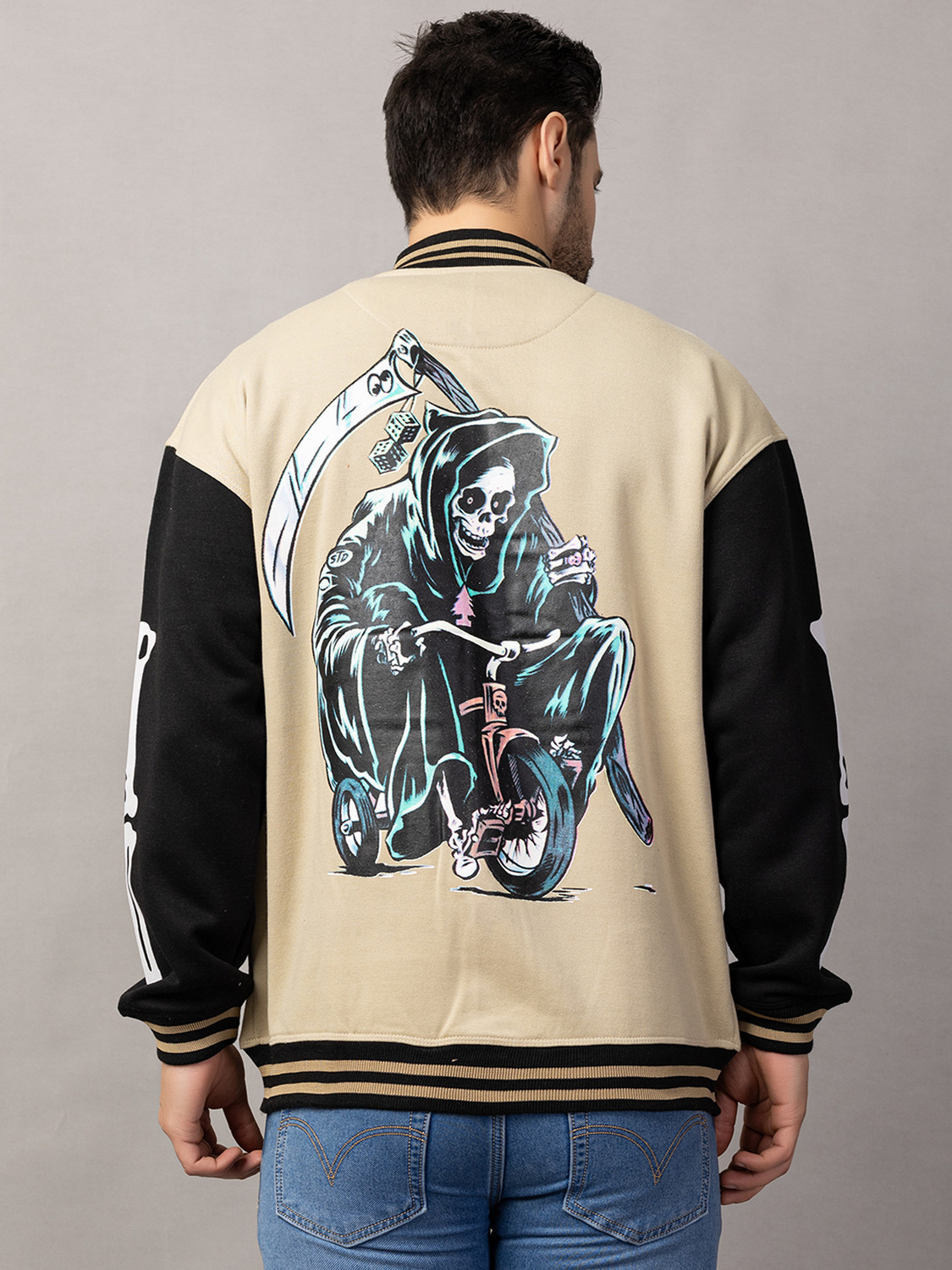 Image of the emperor Full Sleeve Printed Men Jacket