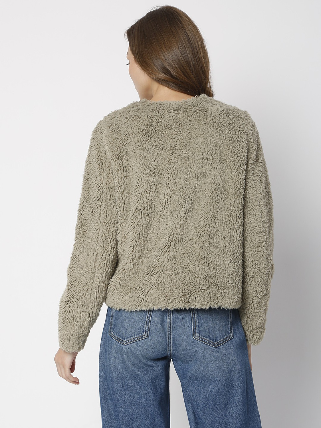 Image of VERO MODA Full Sleeve Self Design Women Jacket