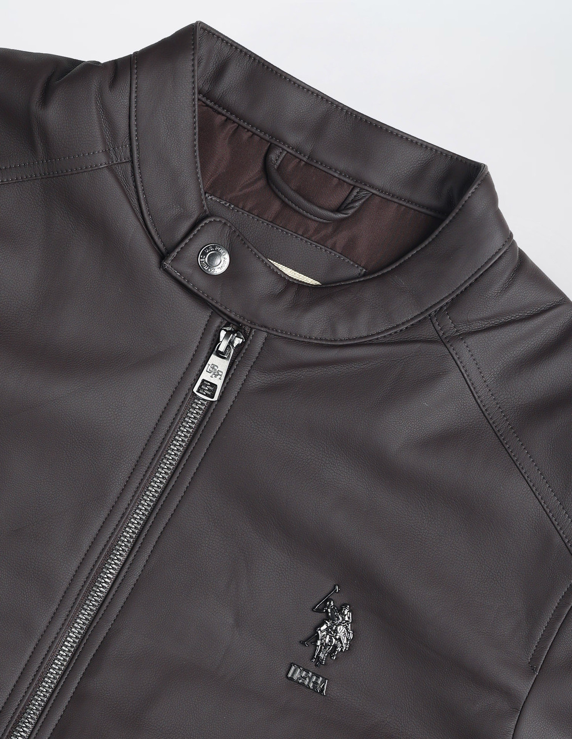 Image of U.S. Polo Assn. Denim Co. Full Sleeve Solid Men Jacket