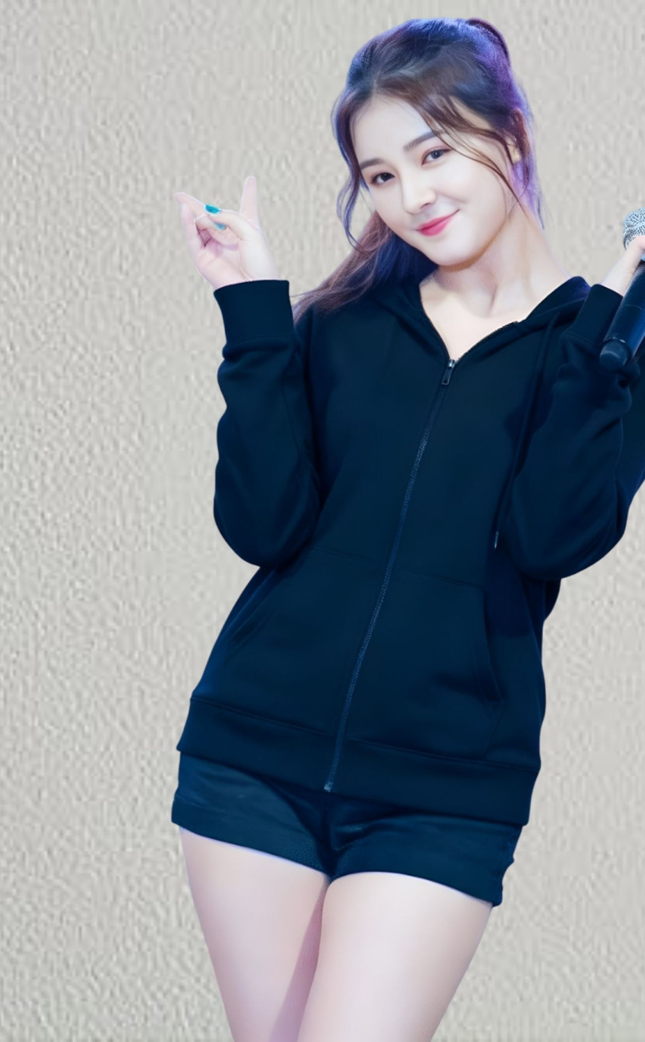 Image of Kintu Parantu Full Sleeve Solid Women Jacket