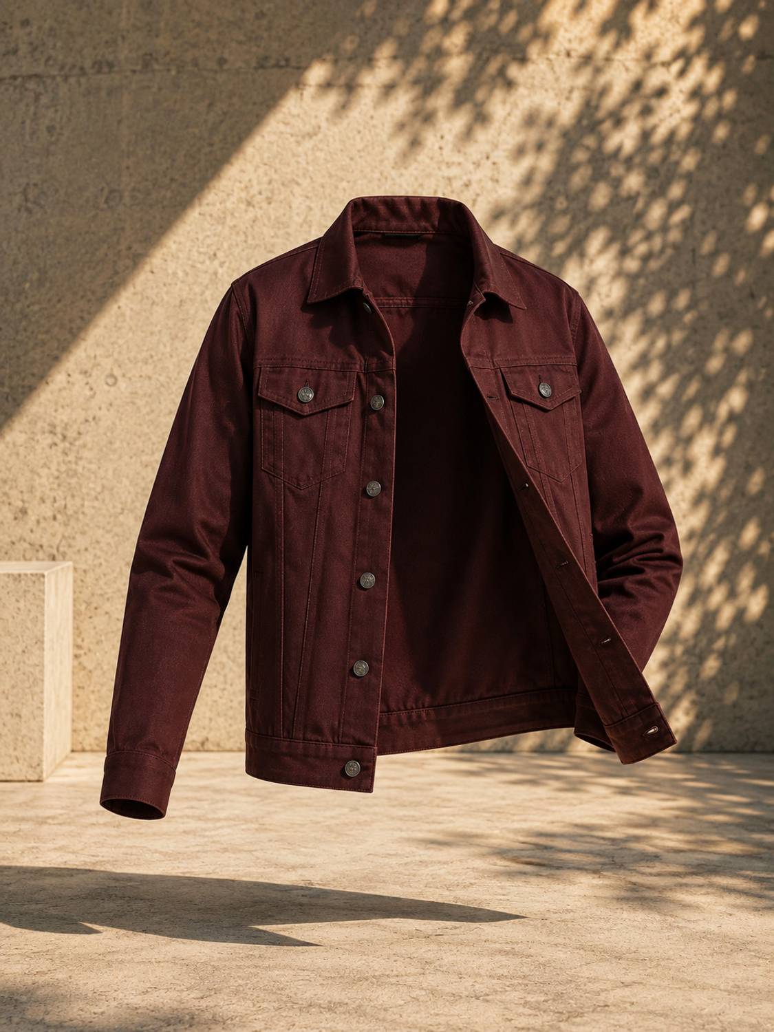 MONTREZ Full Sleeve Solid Men Jacket - Image 1
