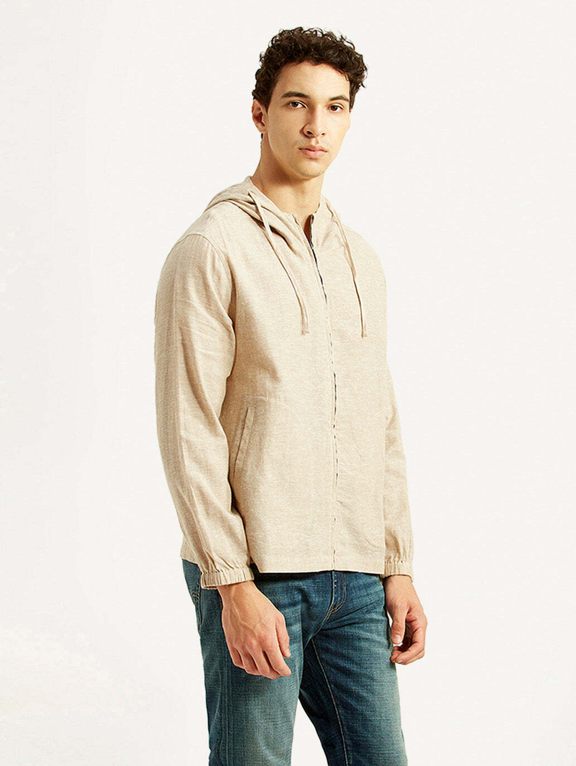 Image of LEVI'S Full Sleeve Solid Men Jacket