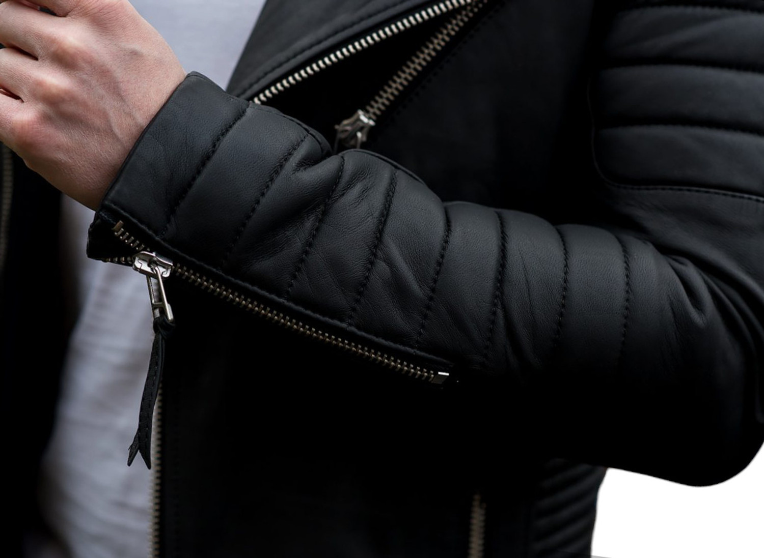 Image of Huzi Art Full Sleeve Solid Men Jacket