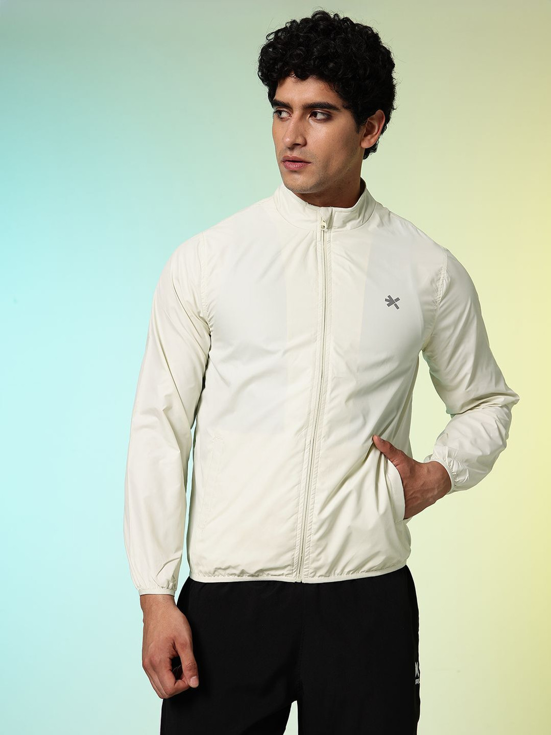 Image of HRX by Hrithik Roshan Full Sleeve Solid Men Jacket